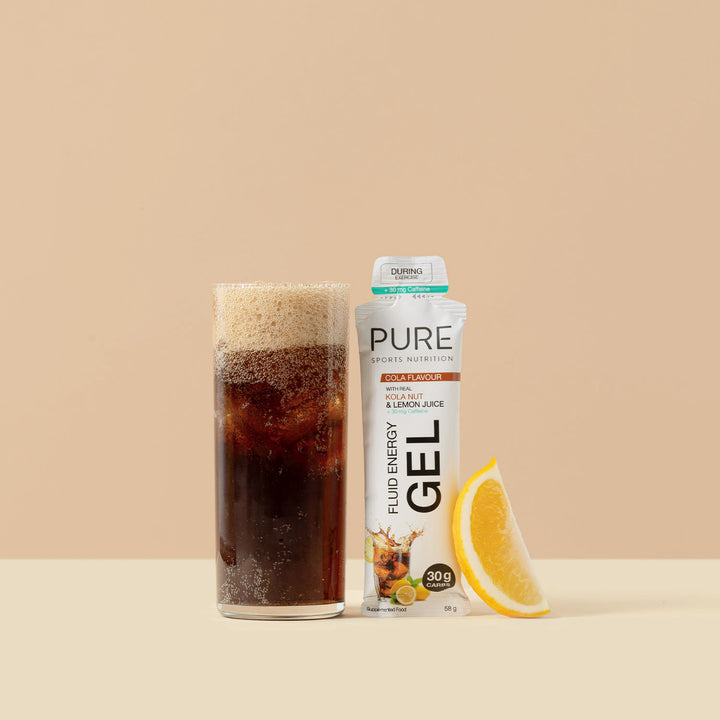 PURE Fluid Energy Gel - Cola + Caffeine