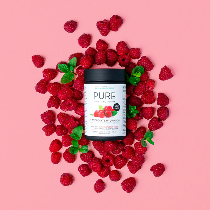 PURE Electrolyte Hydration Low Carb - Raspberry – PURE Sports Nutrition