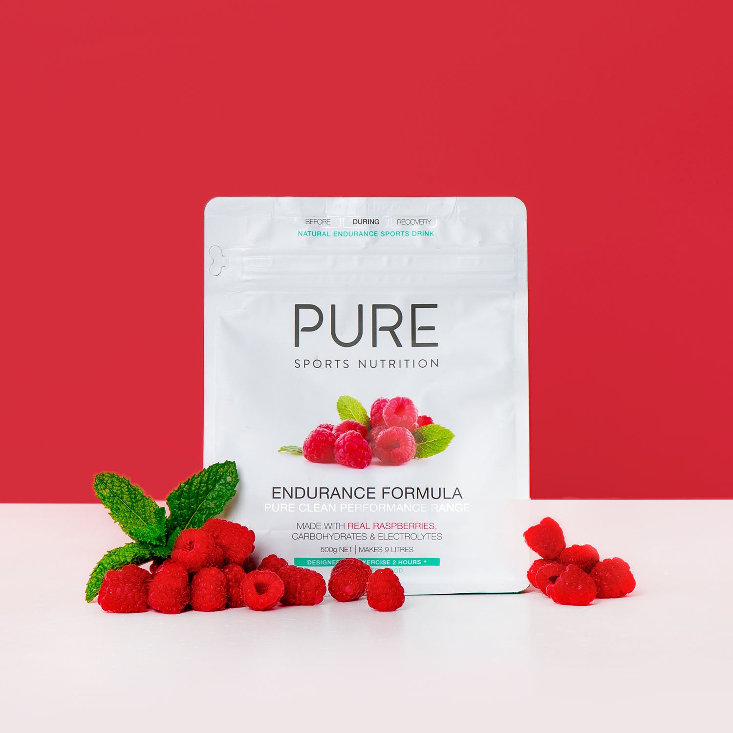 PURE Endurance Formula – Raspberry – PURE Sports Nutrition