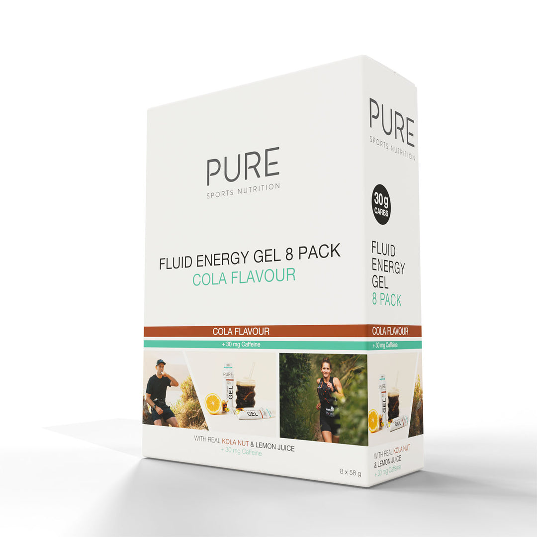 PURE Fluid Energy Gel - Cola + Caffeine