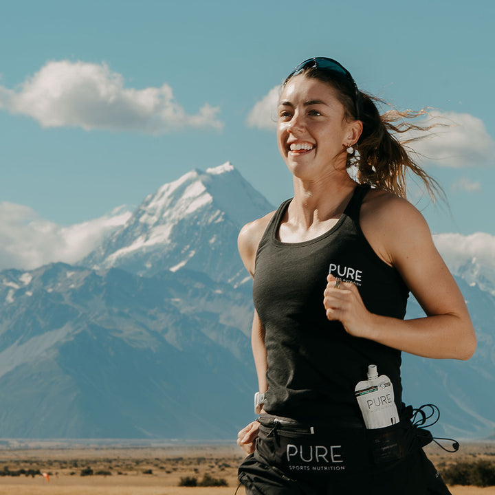 PURE Performance + Race Energy Gel 100 g Carb Pouch - Cola + Caffeine
