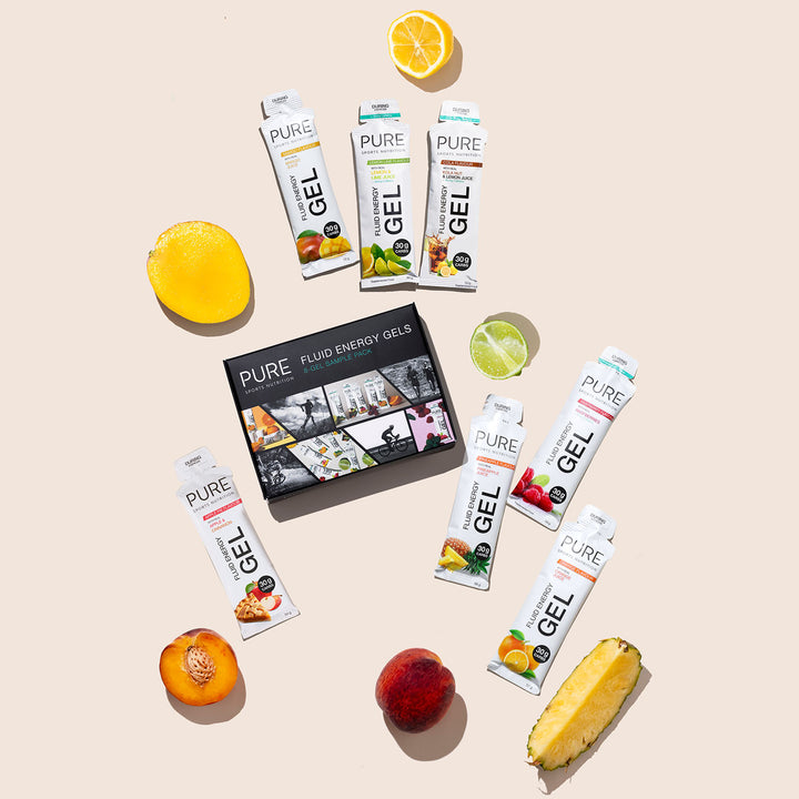 PURE Fluid Energy Gels 8-Gel Sample Pack