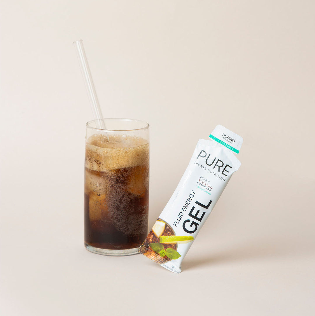PURE Fluid Energy Gel - Cola + Caffeine Batch Tested