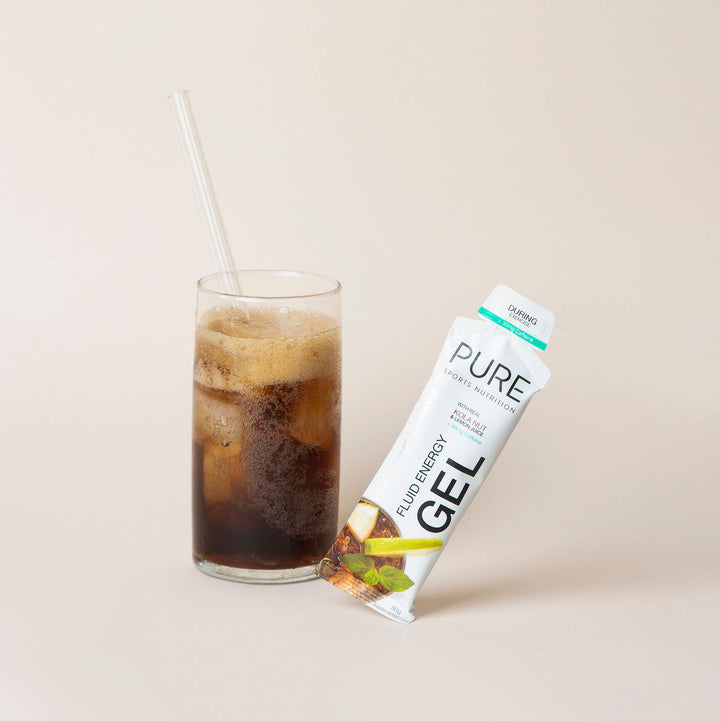 PURE Fluid Energy Gel - Cola + Caffeine Batch Tested