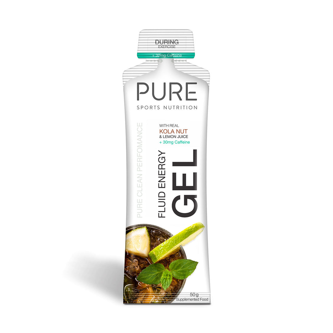 PURE Fluid Energy Gel - Cola + Caffeine – PURE Sports Nutrition