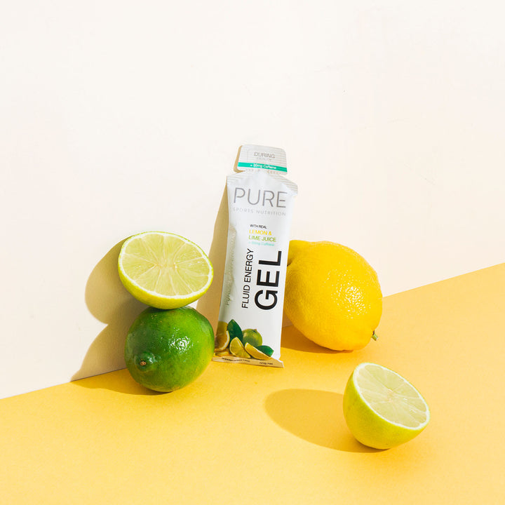 PURE Fluid Energy Gel - Lemon Lime + Caffeine