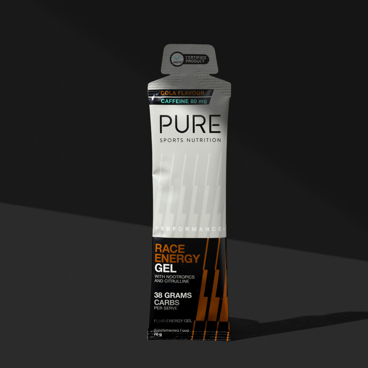 Pure Performance PURE Performance + Race Energy Gel - Cola + Caffeine – PURE Sports ...