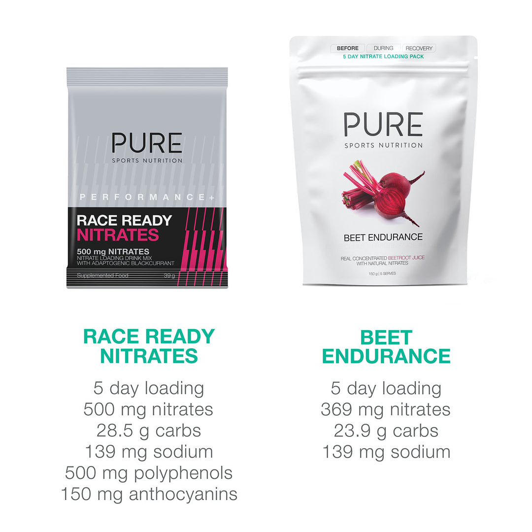 PURE Performance + Race Ready Nitrates – PURE Sports Nutrition