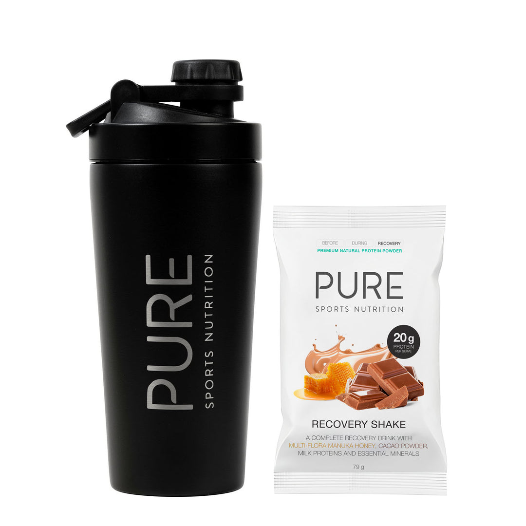 PURE Insulated Protein Shaker and Recovery Shake